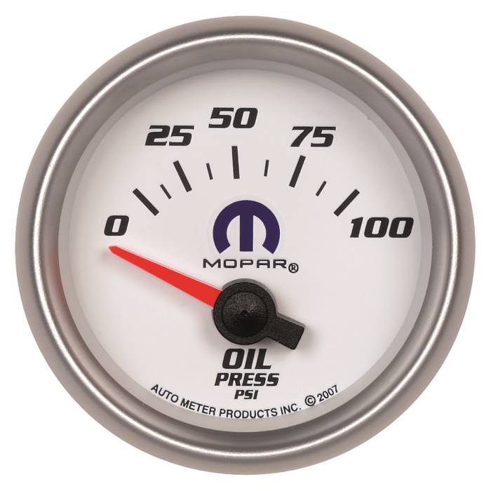AutoMeter - AutoMeter MOPAR Electric Oil Pressure Gauge 880029