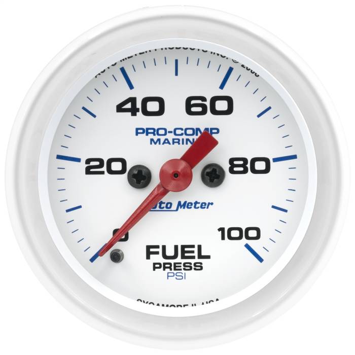 AutoMeter - AutoMeter Marine Fuel Pressure Gauge 200850