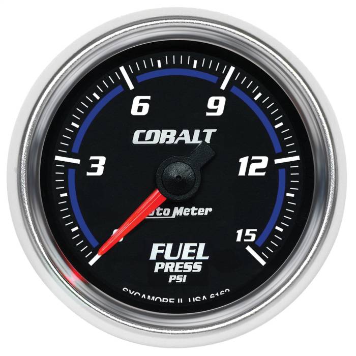 AutoMeter - AutoMeter Cobalt Electric Fuel Pressure Gauge 6162