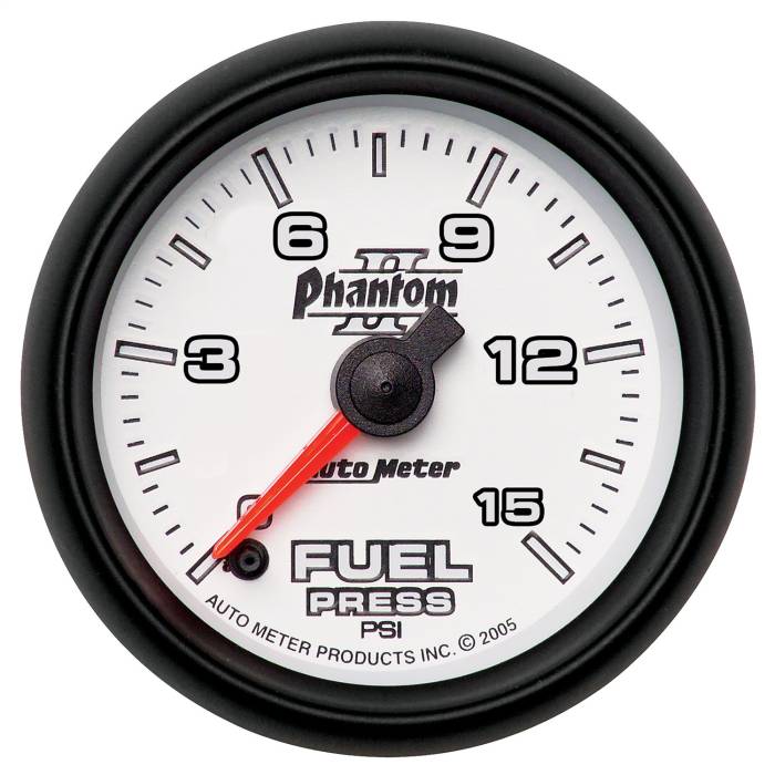 AutoMeter - AutoMeter Phantom II Electric Fuel Pressure Gauge 7561