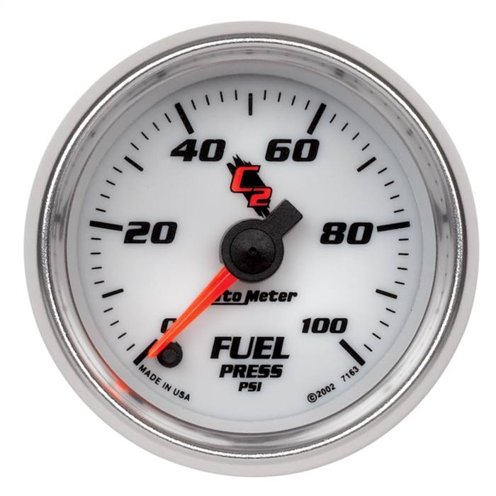 AutoMeter - AutoMeter C2 Electric Fuel Pressure Gauge 7163