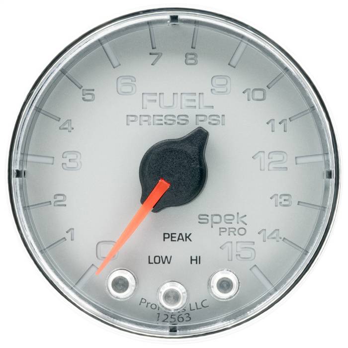 AutoMeter - AutoMeter Spek-Pro Electric Fuel Pressure Gauge P315218