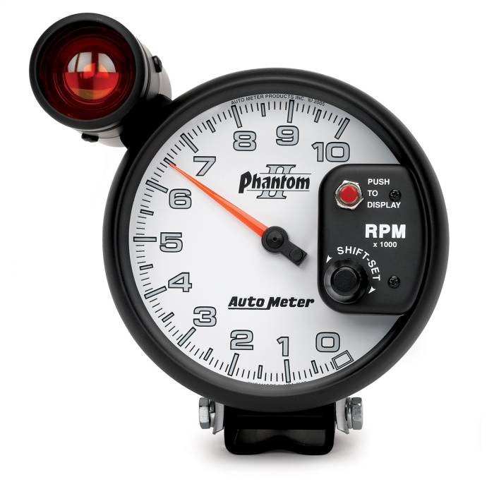 AutoMeter - AutoMeter Phantom II Shift-Lite Tachometer 7599