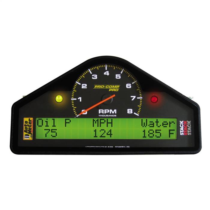 AutoMeter - AutoMeter Pro-Comp Pro Digital Street Tach/Speedo Combo 6001