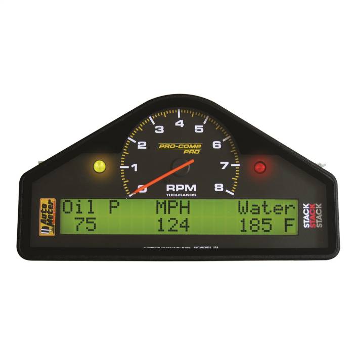 AutoMeter - AutoMeter Pro-Comp Pro Digital Street Tach/Speedo Combo 6002