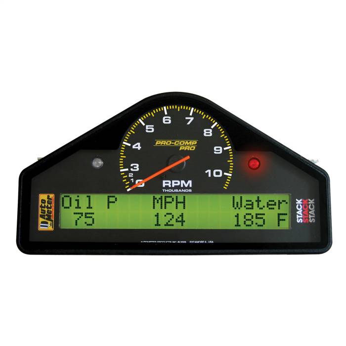 AutoMeter - AutoMeter Pro-Comp Pro Digital Street Tach/Speedo Combo 6003