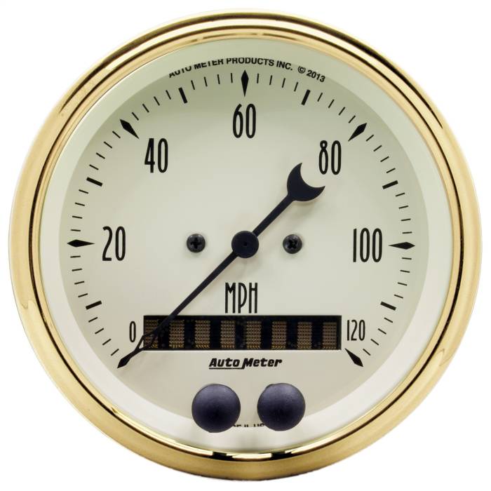 AutoMeter - AutoMeter Golden Oldies GPS Speedometer 1549