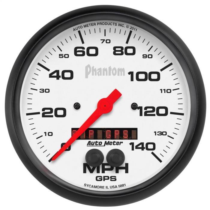 AutoMeter - AutoMeter Phantom GPS Speedometer 5881