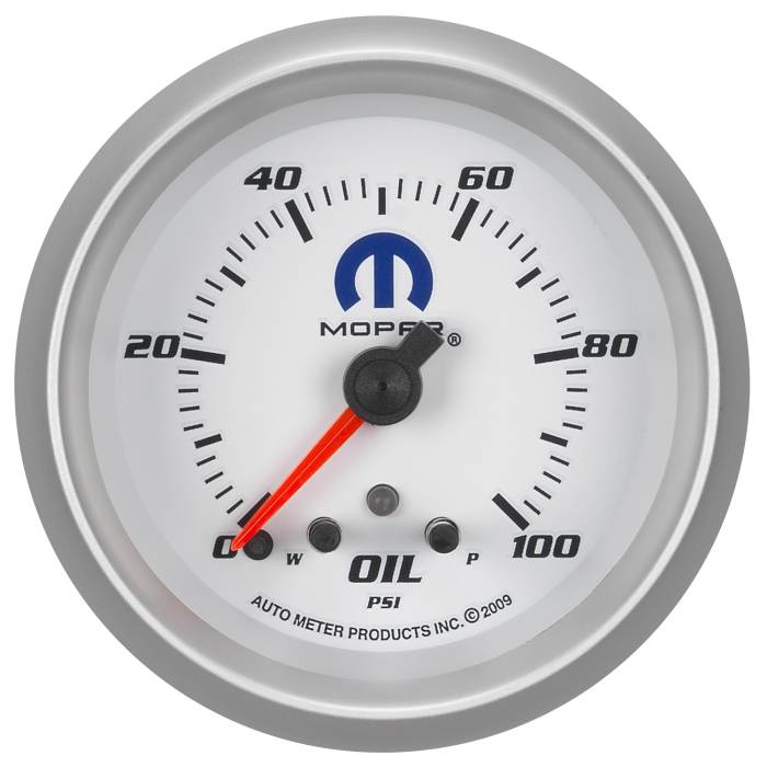 AutoMeter - AutoMeter MOPAR Electric Oil Pressure Gauge 880249