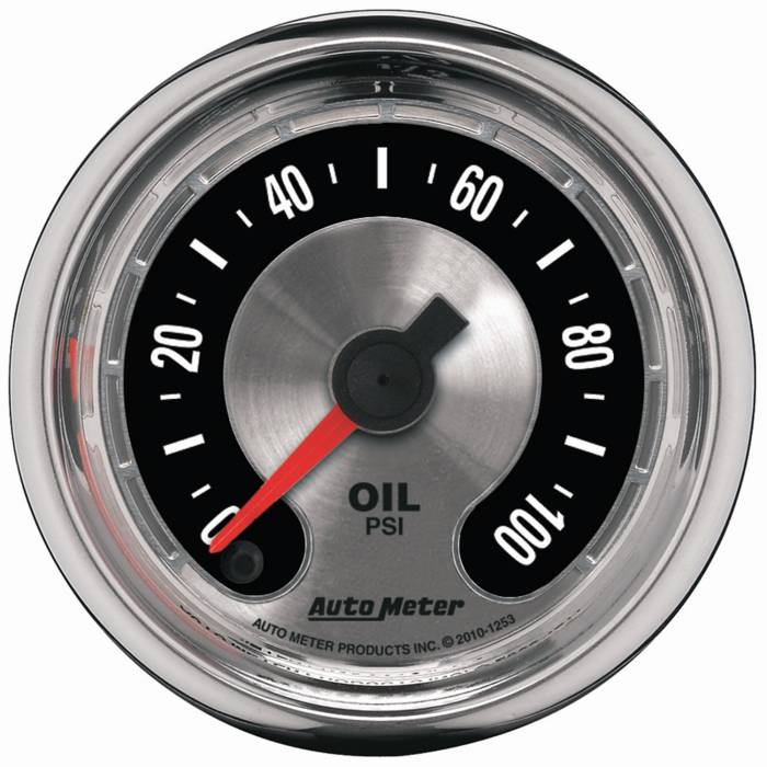 AutoMeter - AutoMeter American Muscle Oil Pressure Gauge 1253