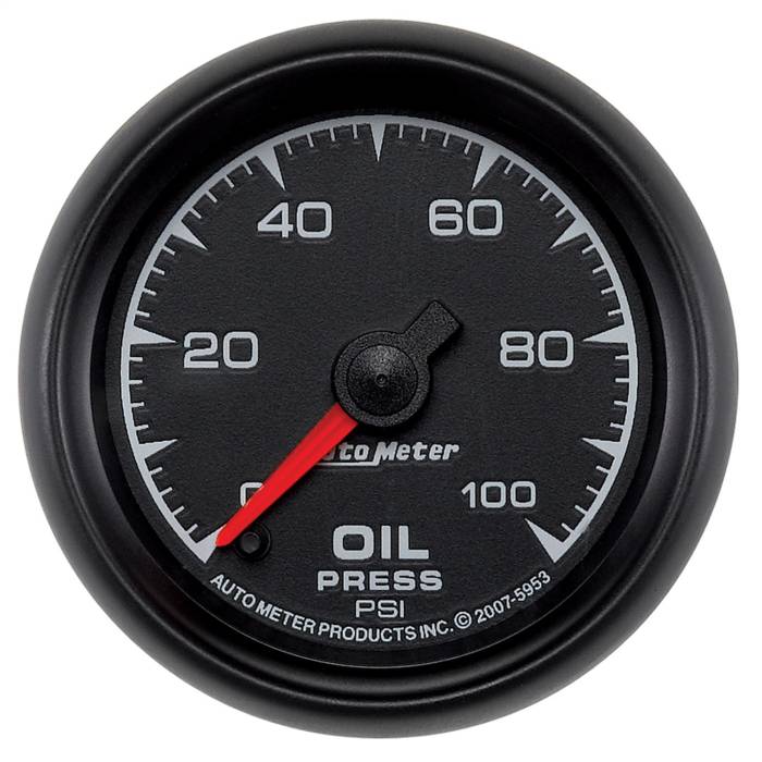 AutoMeter - AutoMeter ES Electric Oil Pressure Gauge 5953
