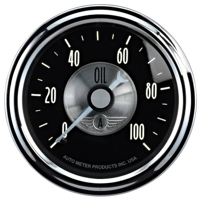 AutoMeter - AutoMeter Prestige Series Black Diamond Oil Pressure Gauge 2022