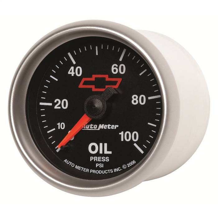 AutoMeter - AutoMeter GM Series Mechanical Oil Pressure Gauge 3621-00406