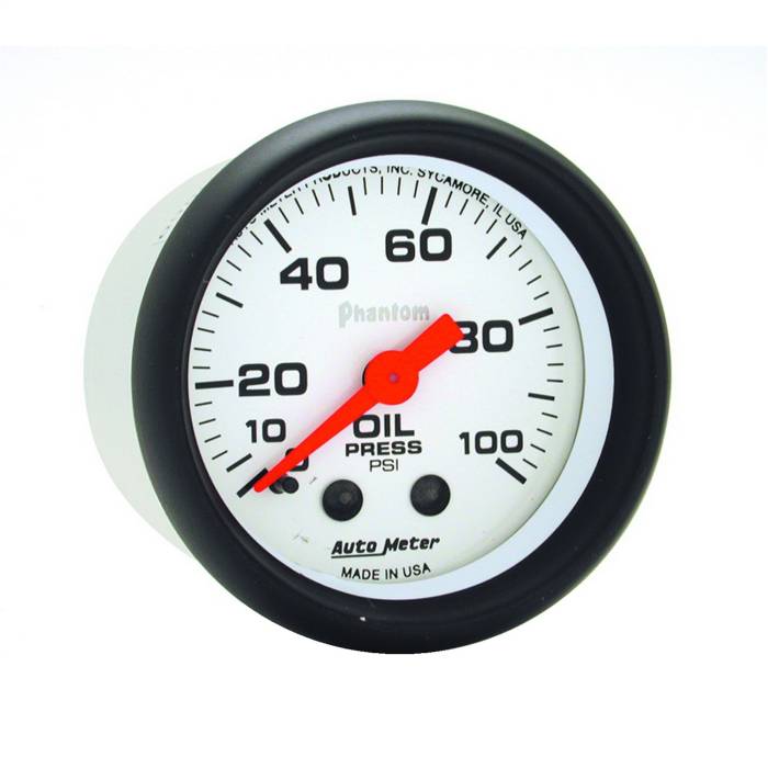 AutoMeter - AutoMeter Phantom Mechanical Oil Pressure Gauge 5721