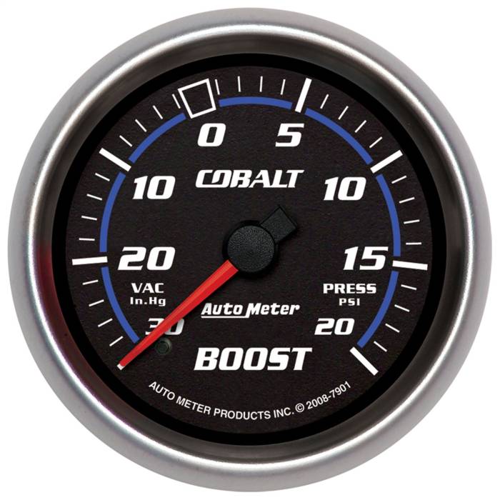 AutoMeter - AutoMeter Cobalt Mechanical Boost/Vacuum Gauge 7901