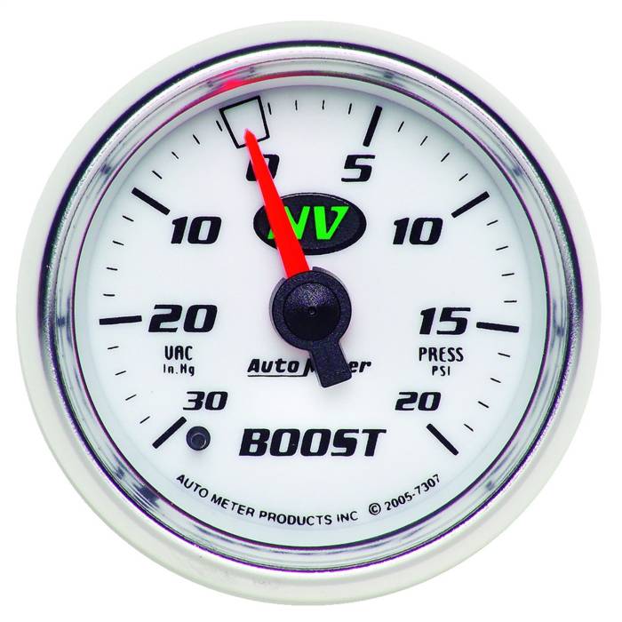 AutoMeter - AutoMeter NV Mechanical Boost/Vacuum Gauge 7307
