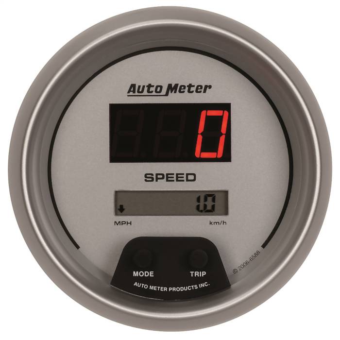 AutoMeter - AutoMeter Ultra-Lite Digital In-Dash Speedometer 6588