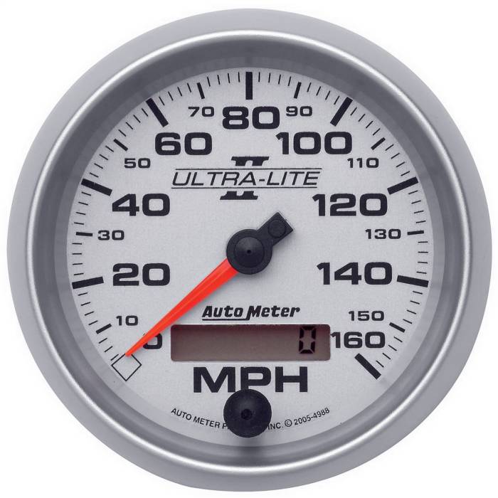 AutoMeter - AutoMeter Ultra-Lite II Programmable Speedometer 4988