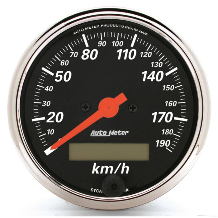 AutoMeter - AutoMeter Designer Black Electric Programmable Speedometer 1487-M