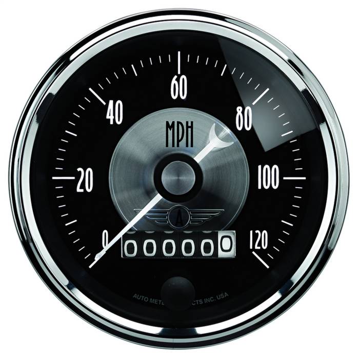 AutoMeter - AutoMeter Prestige Series Black Diamond Electric Programmable Speedometer 2088