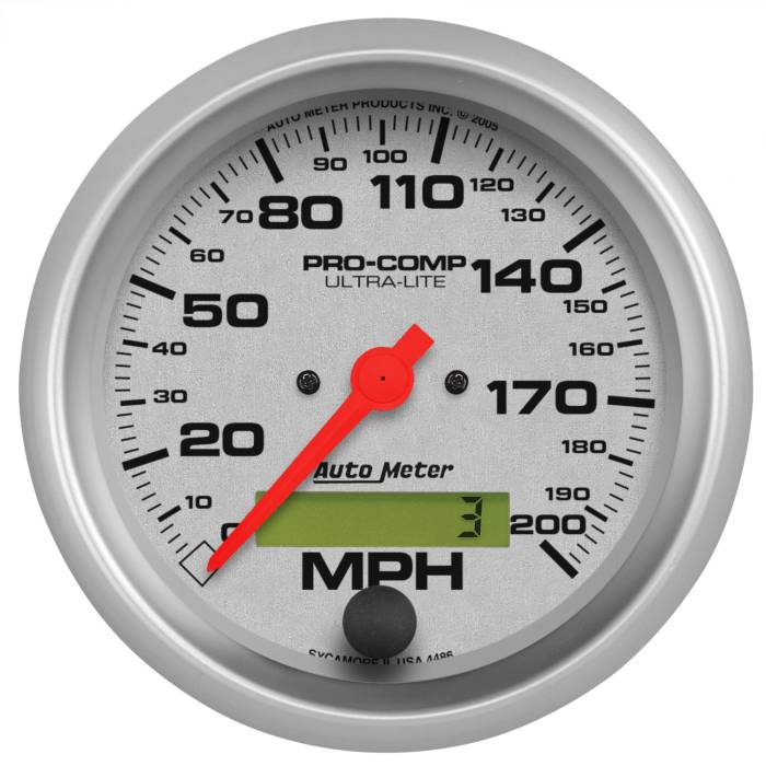 AutoMeter - AutoMeter Ultra-Lite In-Dash Electric Speedometer 4486