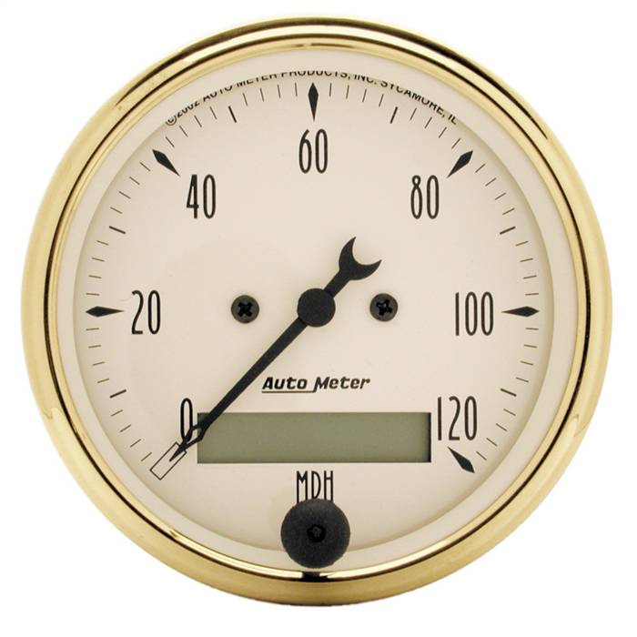 AutoMeter - AutoMeter Golden Oldies Electric Programmable Speedometer 1588