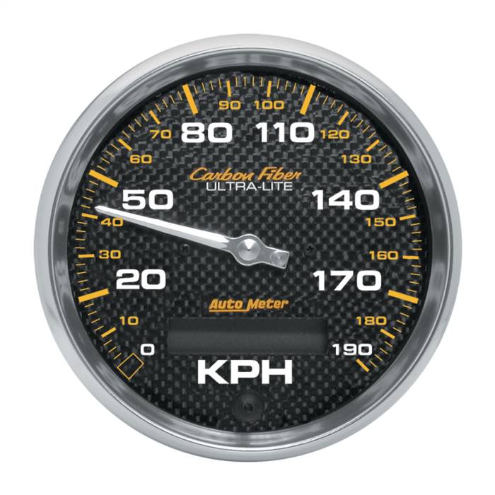 AutoMeter - AutoMeter Carbon Fiber In-Dash Electric Speedometer 4787-M