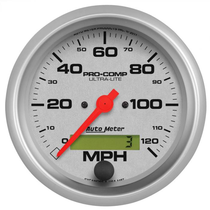 AutoMeter - AutoMeter Ultra-Lite In-Dash Electric Speedometer 4487