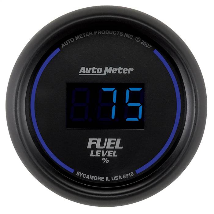 AutoMeter - AutoMeter Cobalt Digital Programmable Fuel Level Gauge 6910