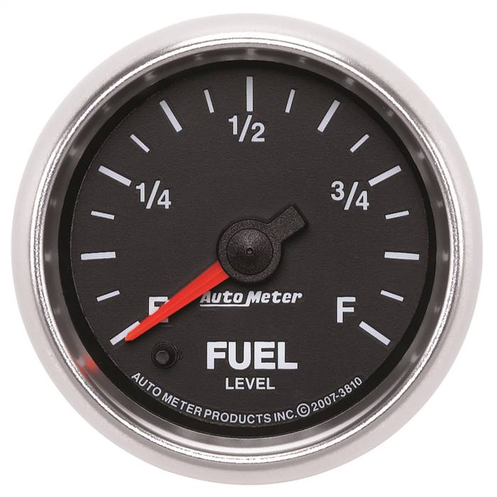 AutoMeter - AutoMeter GS Programmable Fuel Level Gauge 3810