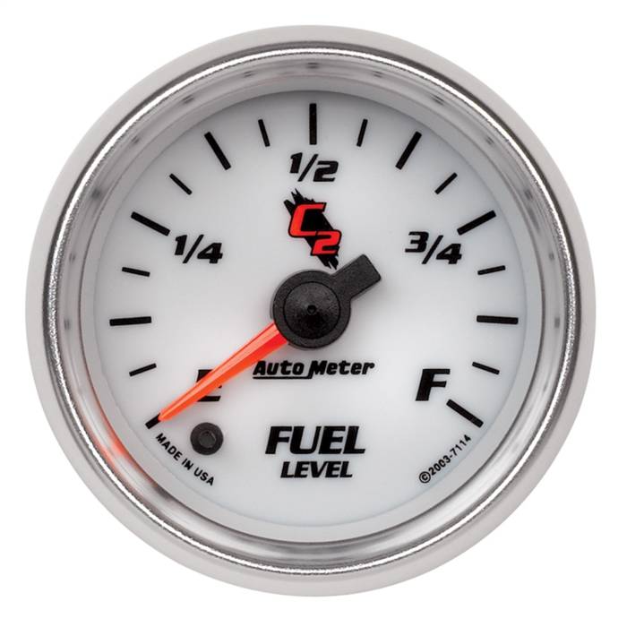 AutoMeter - AutoMeter C2 Electric Programmable Fuel Level Gauge 7114