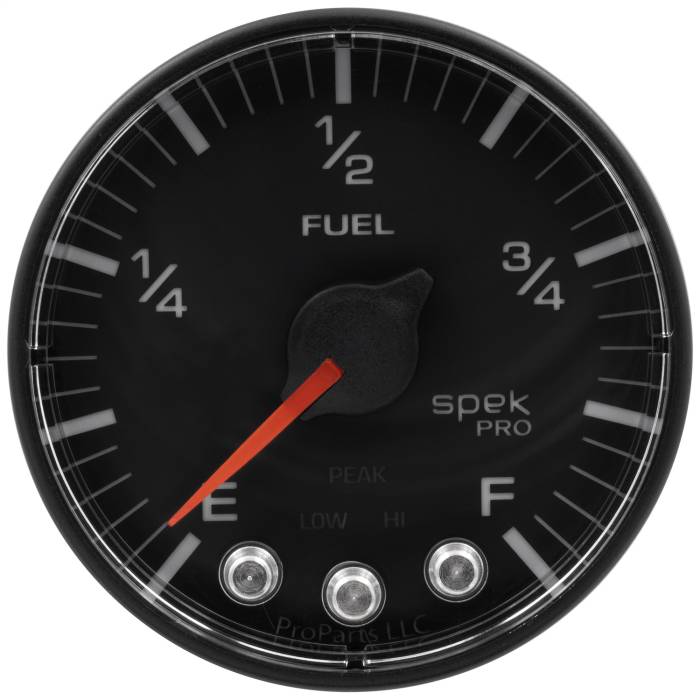 AutoMeter - AutoMeter Spek-Pro Programmable Fuel Level Gauge P312328