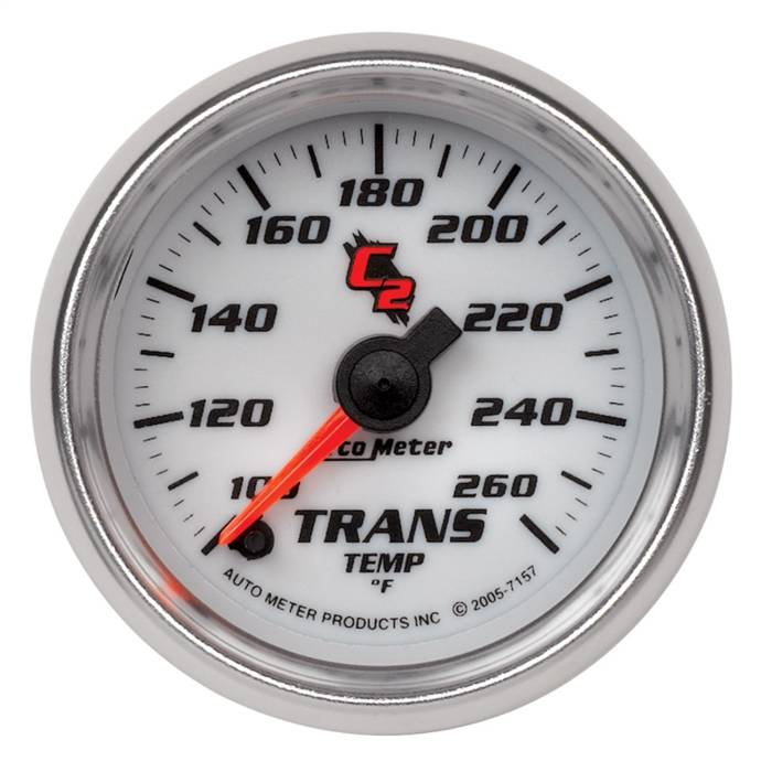 AutoMeter - AutoMeter C2 Electric Transmission Temperature Gauge 7157