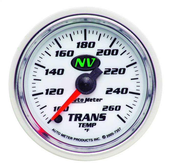 AutoMeter - AutoMeter NV Electric Transmission Temperature Gauge 7357