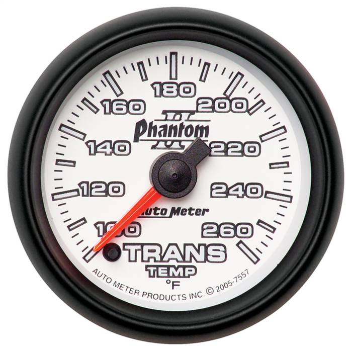 AutoMeter - AutoMeter Phantom II Electric Transmission Temperature Gauge 7557