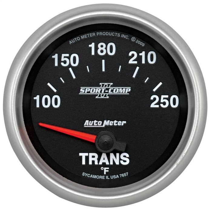 AutoMeter - AutoMeter Sport-Comp II Electric Transmission Temperature Gauge 7657