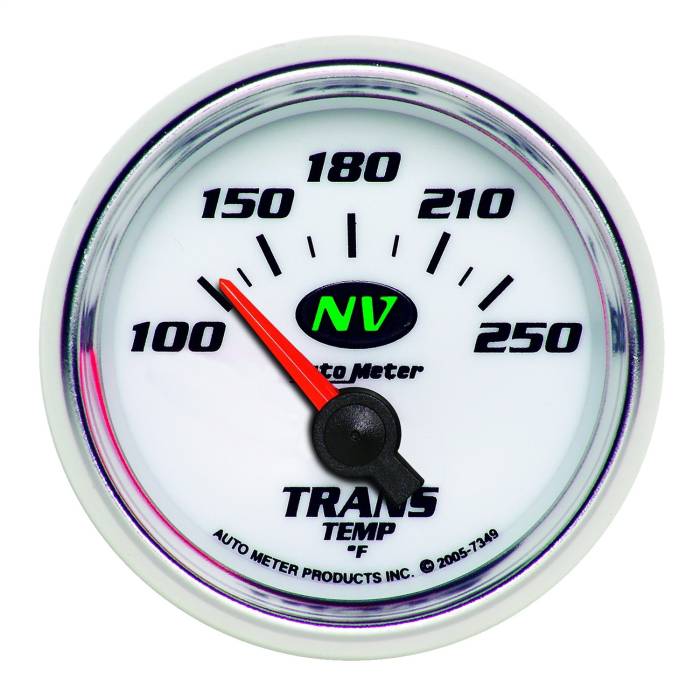 AutoMeter - AutoMeter NV Electric Transmission Temperature Gauge 7349