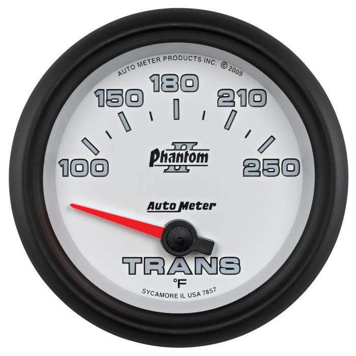 AutoMeter - AutoMeter Phantom II Electric Transmission Temperature Gauge 7857