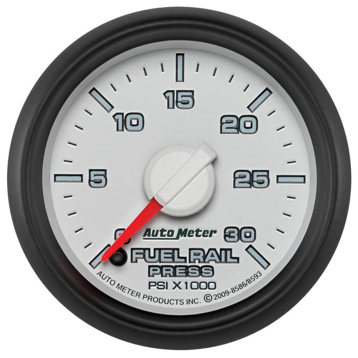 AutoMeter - AutoMeter Gen 3 Dodge Factory Match Fuel Rail Pressure Gauge 8586