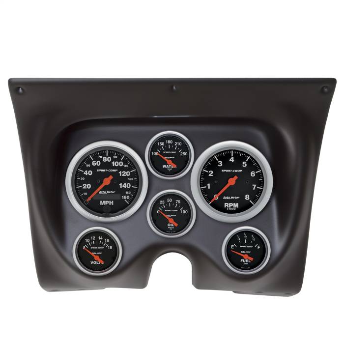 AutoMeter - AutoMeter Sport-Comp Dash Panel Kit 7020-SC