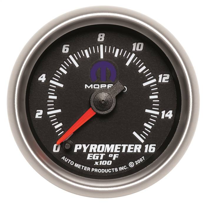AutoMeter - AutoMeter MOPAR Electric Pyrometer/EGT Gauge Kit 880017
