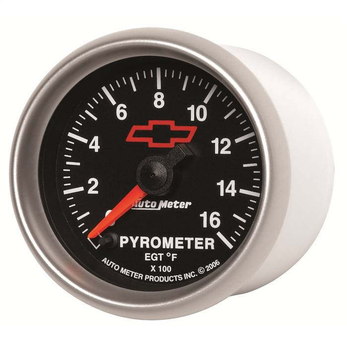AutoMeter - AutoMeter GM Series Electric Pyrometer Gauge Kit 3644-00406