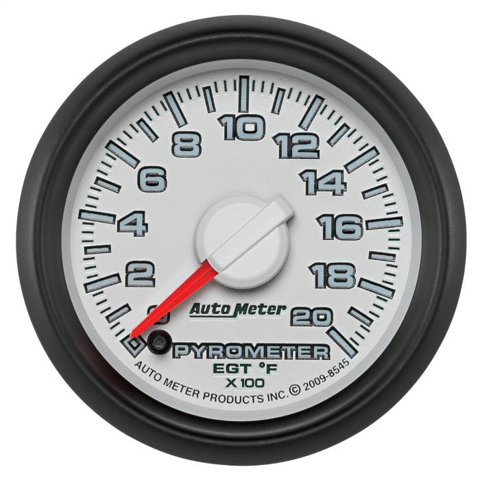 AutoMeter - AutoMeter Gen 3 Dodge Factory Match Pyrometer/EGT Gauge Kit 8545