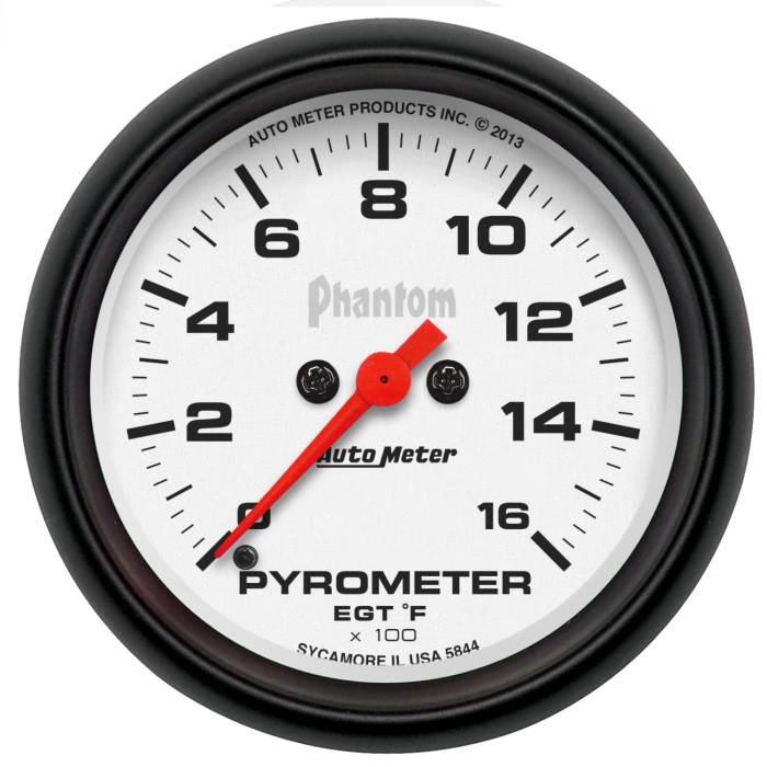 AutoMeter - AutoMeter Phantom Digital Pyrometer Gauge Kit 5844