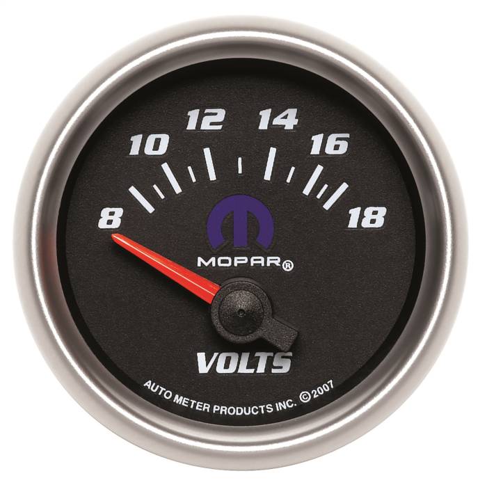 AutoMeter - AutoMeter MOPAR Electric Voltmeter Gauge 880021