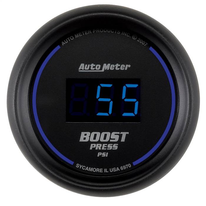 AutoMeter - AutoMeter Cobalt Digital Boost Gauge 6970