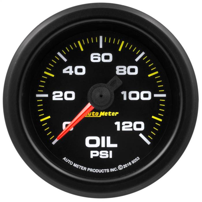 AutoMeter - AutoMeter Extreme Environment Oil Pressure Gauge 9253