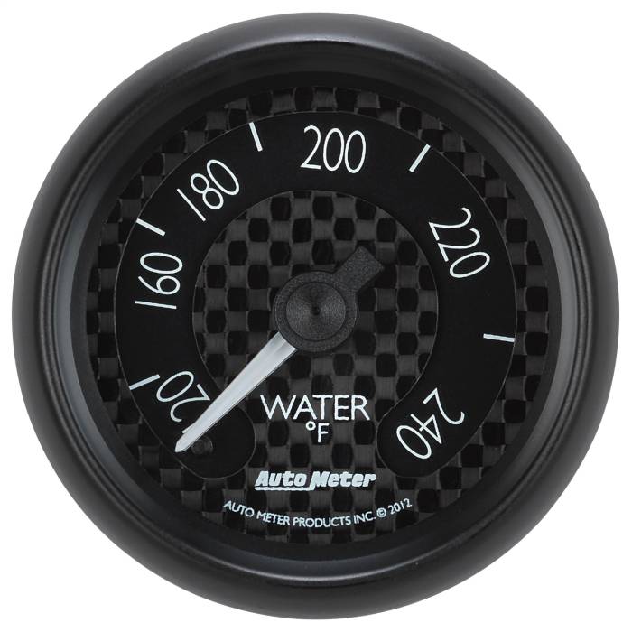AutoMeter - AutoMeter GT Series Mechanical Water Temperature Gauge 8032