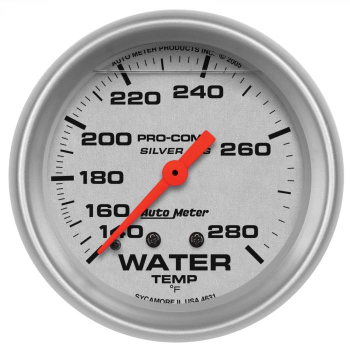 AutoMeter - AutoMeter Ultra-Lite LFGs Water Temperature Gauge 4631