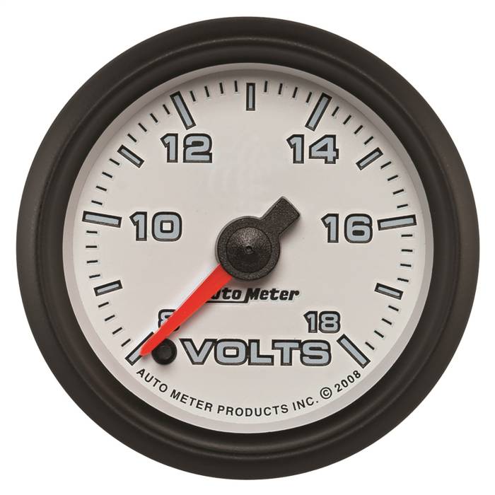 AutoMeter - AutoMeter Pro-Cycle Digital Voltmeter Gauge 19592